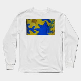 BLUE and YELLOW, Morocco Long Sleeve T-Shirt